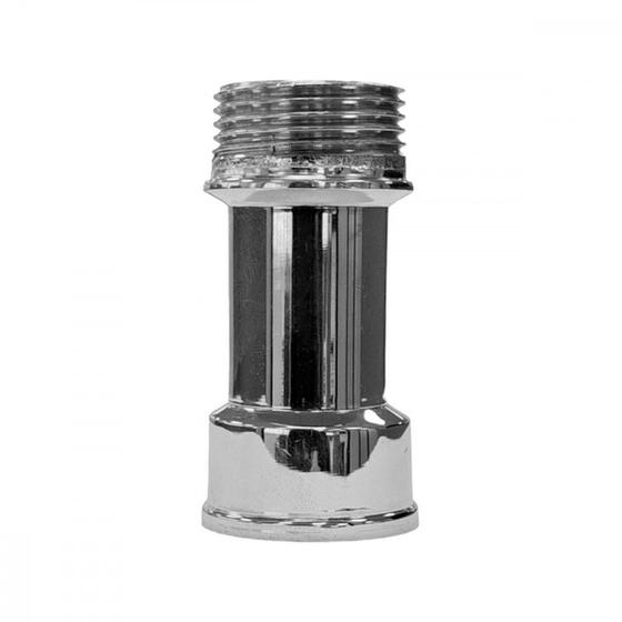 Imagem de Extensao Latao Cromada Metais Rei 3/4'' Media ./ Kit Com 6 Peças