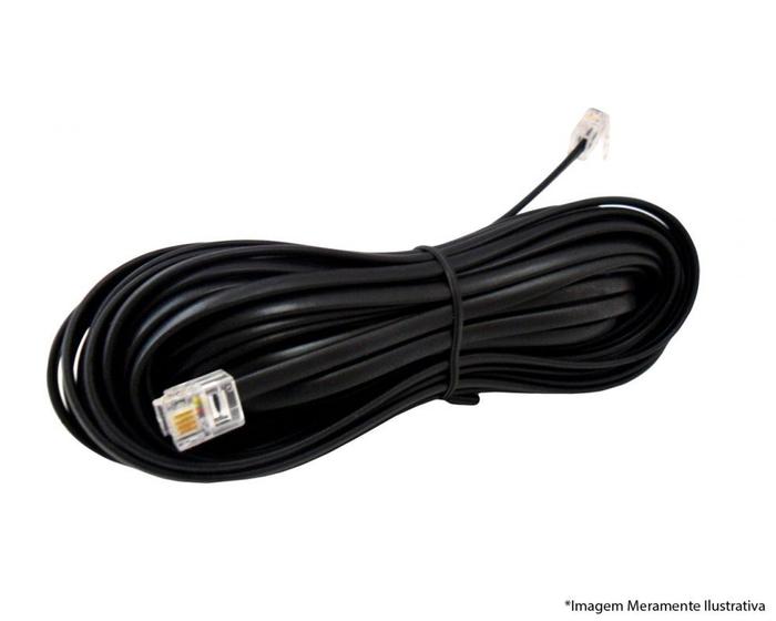 Imagem de Extensao Lisa Plug/Plug 4 Vias Pr 3,00M