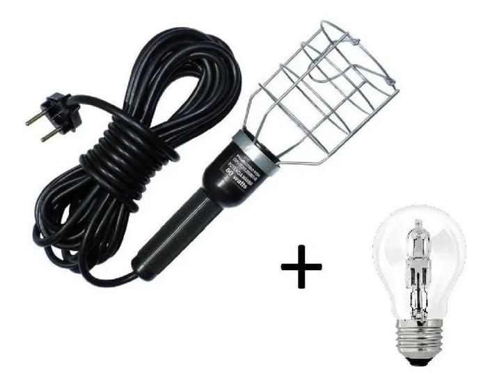 Imagem de Extensão Mecânico Pendente Arame C/ Plug 5m + Lâmpada Top