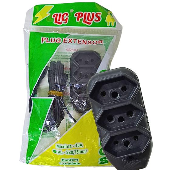 Imagem de Extensão Rabicho Plug Plus 2M