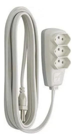 Imagem de Extensao Sort Pp 3x0,75 2p+t 10a Gelo 1.3m Daneva