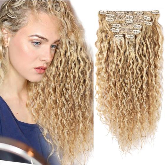 Imagem de Extensões de cabelo FASHION LINE Brazilian Water Wave Blonde 18 polegadas