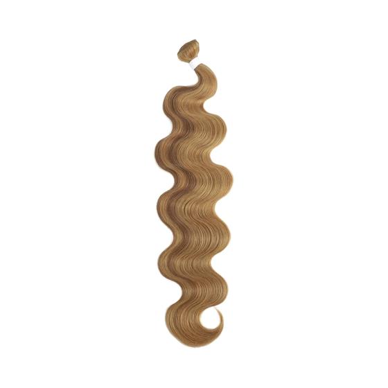 Imagem de Extensões De Cabelo Ondulado Colorido De 26 Polegadas, Loiro Piano 613, Pacotes De Cabelo Sintético
