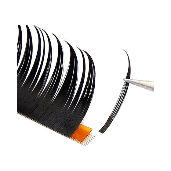 Imagem de Extensões De Cílios Postiços D Curl Soft Mink Wet Look Cosplay 8-15mm Volume Individual