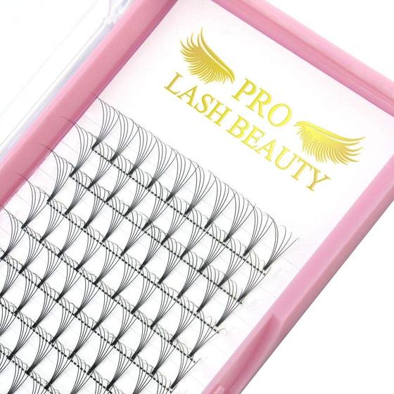 Imagem de Extensões de Cílios Pré-fabricadas 5D LASHBEAUTY - 0,07 mm - 14mm