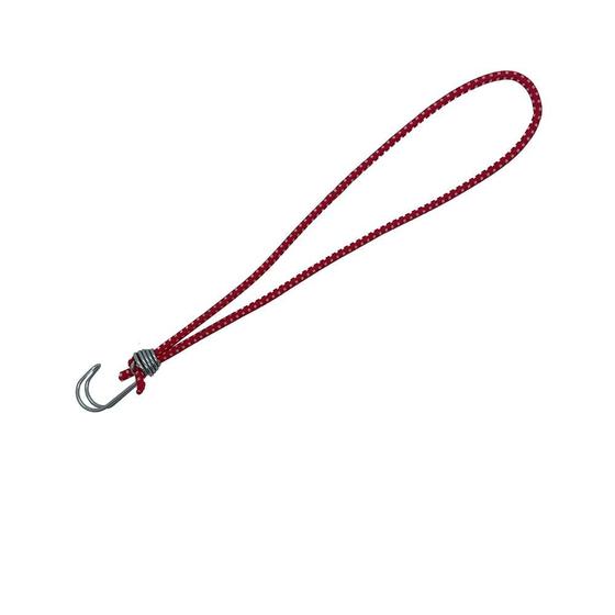 Imagem de Extensor Corda Elastica Gancho Duplo 60cm Verme/Branco-100UN