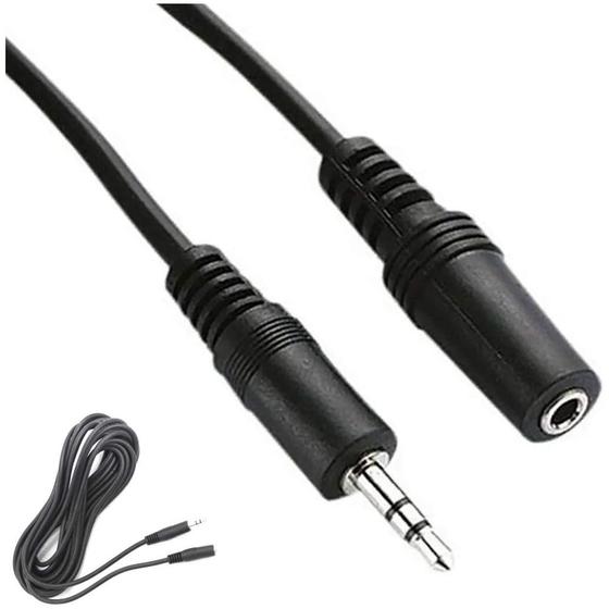 Extensor de Cabo de Áudio P2 - P2 M X P2 F - 2.5M - CAB89 Menor preço em Extensor de Cabo de Áudio P2 - P2 M X P2 F - 2.5M - CAB89