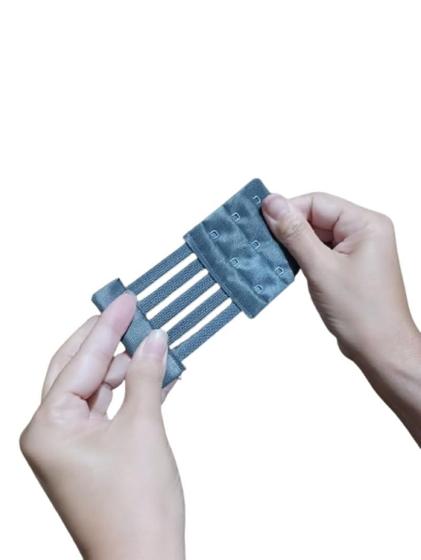 Imagem de Extensor de Sutiã Kit de Extensores de Soutien Kit com 3 Cores Tule Medio