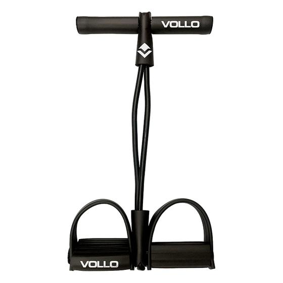 Imagem de Extensor Elástico com pedal para Exercícios Academia Ginástica Yoga Corda Elástica Vollo