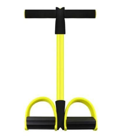 Imagem de Extensor Elástico Exercício Treino Musculação Malhar Tubefit Amarelo