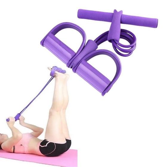 Imagem de Extensor Elástico Para Exercícios Em Casa Treino Funcional