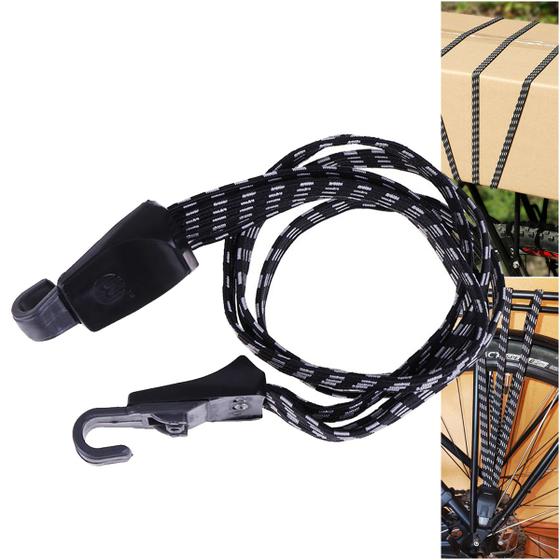 Imagem de Extensor Elástico Triplo Corda Garupa Bicicleta Universal