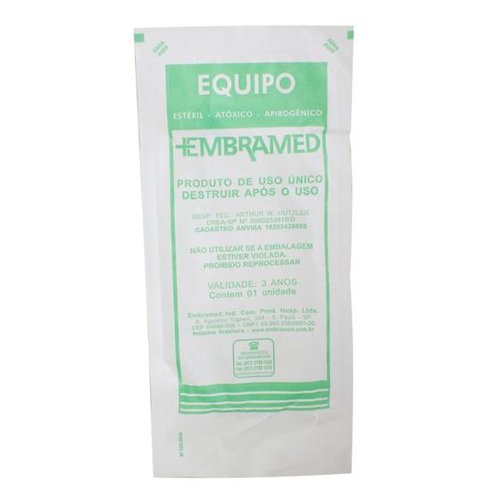 Imagem de Extensor Embramed Luer Lock Grau Cirúrgico 60cm com 1 Unidade