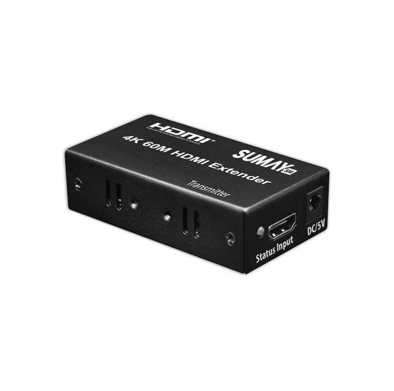Imagem de Extensor HDMI 4K 3D 60 metros via Cabo Rede - Sumay SM-EX60