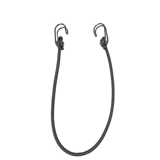 Imagem de Extensor ou Corda Elastica 50cm Cinza/Branco - 100UN