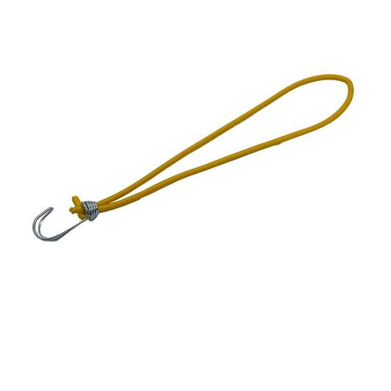 Imagem de Extensor ou Corda Elastica Gancho Duplo 40cm Amarelo - 15UN