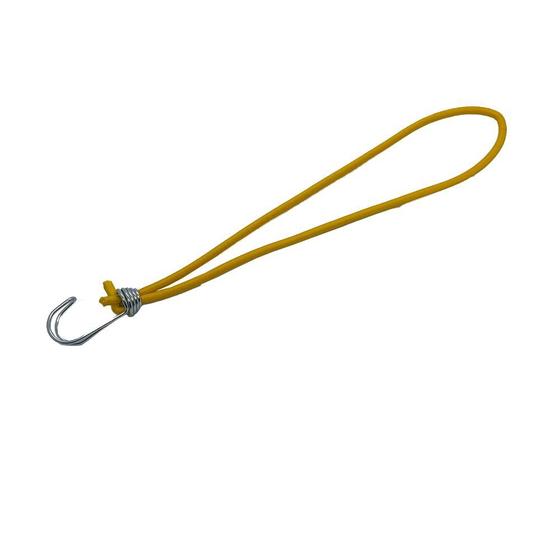 Imagem de Extensor ou Corda Elastica Gancho Duplo 50cm Amarela - 100UN