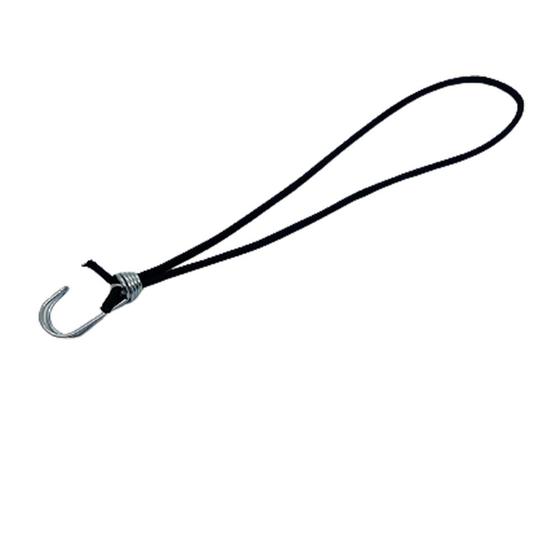 Imagem de Extensor ou Corda Elastica Gancho Duplo 80cm Preto - 80UN