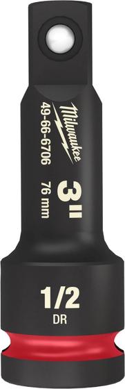 Imagem de Extensor Para Soquete Impacto C 1/2" X 3" 49-66-6706 Milwaukee Unica