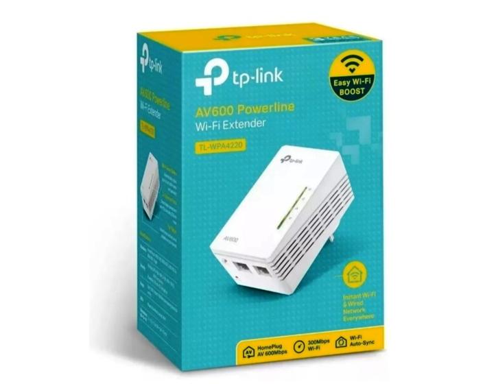 Imagem de Extensor Sinal Wi-Fi Powerline TP-link TL-WPA4220 1 Unidade