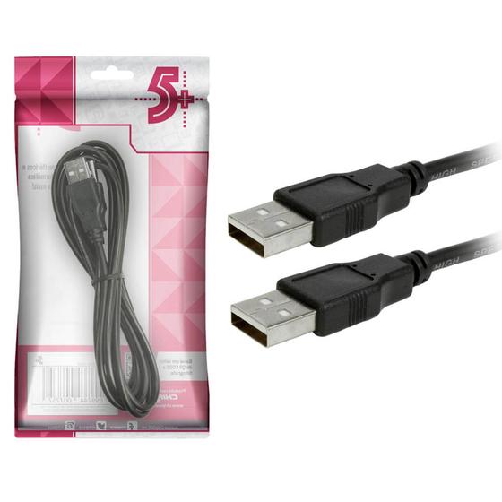 Imagem de Extensor Usb 2.0 Macho X Macho De 1.8 Metro Oferta Com Nfe