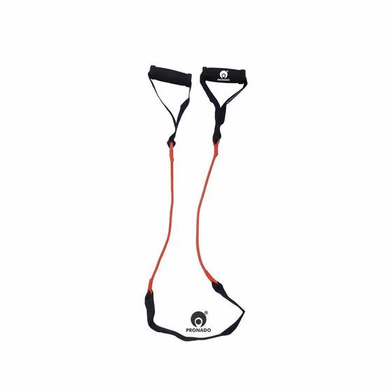 Imagem de Extensor Vermelho Com Manopla Leve Pronado.