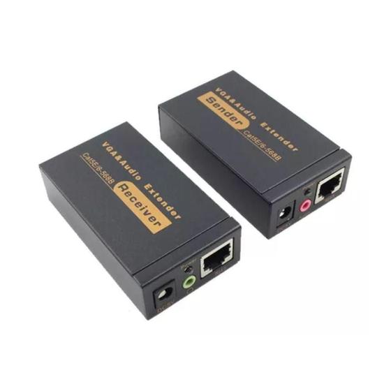 Imagem de Extensor VGA via Cabo de Rede Até 100 Metros