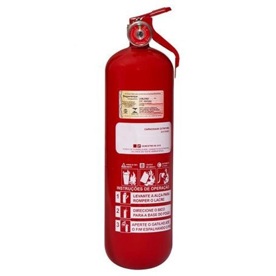 Extintor Automotivo PQS (ABC) 02 KG Menor preço em Extintor Automotivo PQS (ABC) 02 KG