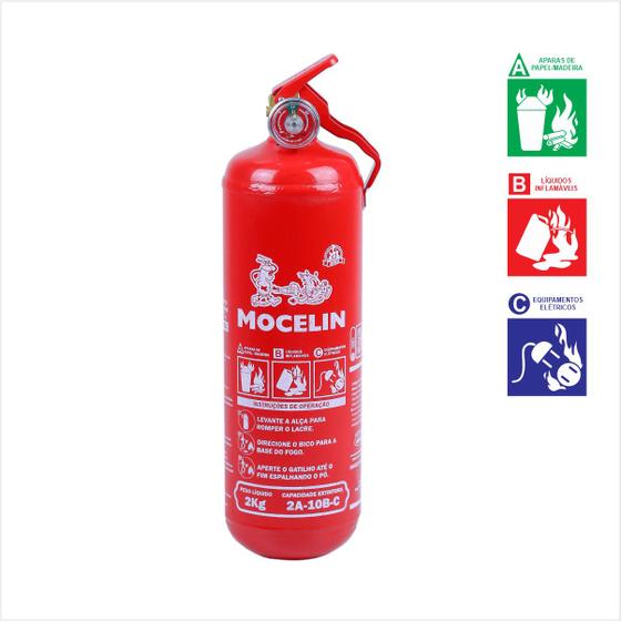 Extintor Incendio 2Kg Po ABC - 5 Anos de Garantia Menor preço em Extintor Incendio 2Kg Po ABC - 5 Anos de Garantia