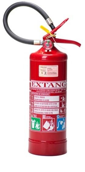 Extintor pqs 04 kg abc + suporte de parede - garantia 1 ano Menor preço em Extintor pqs 04 kg abc + suporte de parede - garantia 1 ano
