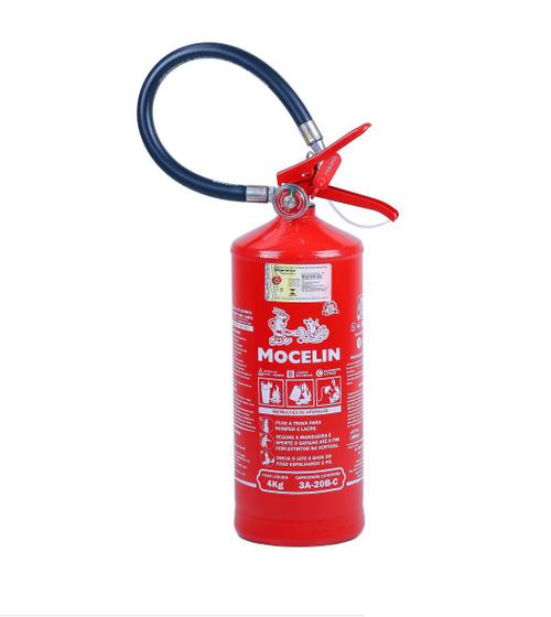 Extintor PQS 4KG Tipo ABC Mocelin Menor preço em Extintor PQS 4KG Tipo ABC Mocelin