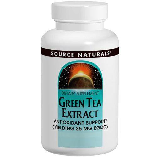 Imagem de Extrato de chá verde 60 comprimidos da Source Naturals (pacote com 2)