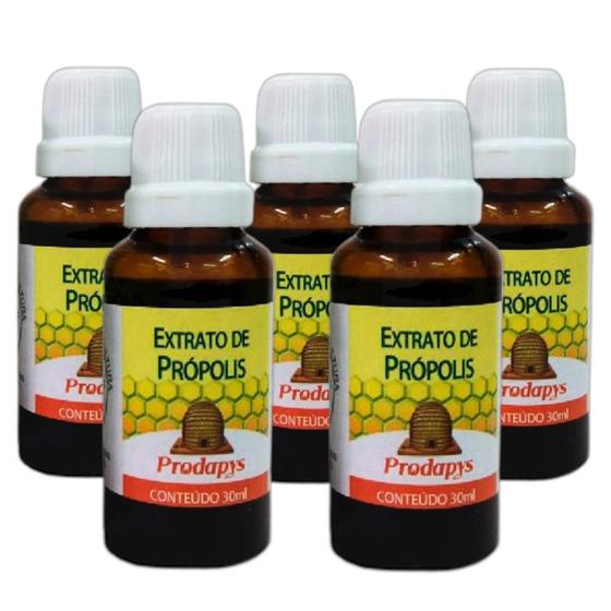 Imagem de Extrato De Própolis 30ml Kit com 5