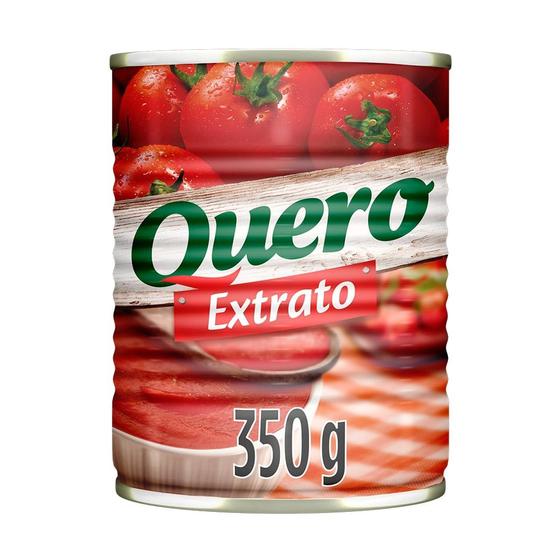 Imagem de Extrato de Tomate Quero 350g - Embalagem com 24 Unidades