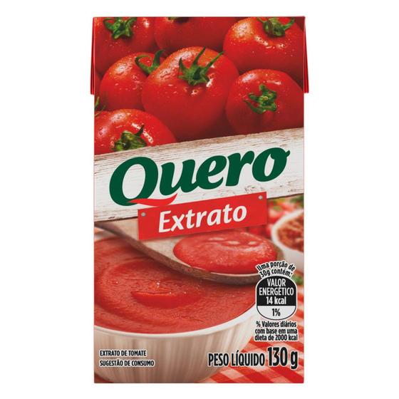 Imagem de Extrato de tomate quero caixa 130g