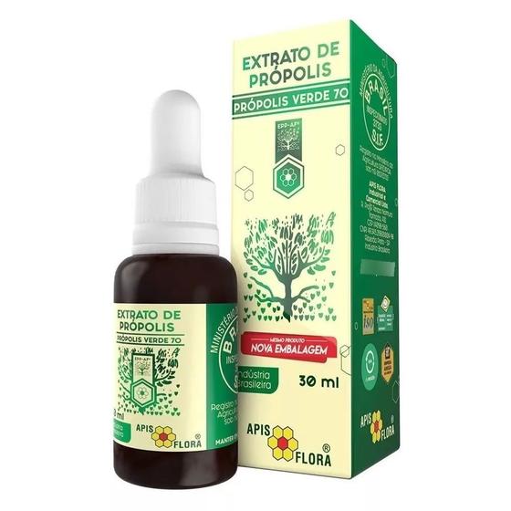 Imagem de Extrato Própolis Verde 70 Concentrado 30ml Apis Flora