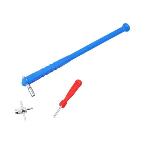 Imagem de Extrator De Haste De Válvula De Pneu De Motocicleta, Ferramenta De Reparo De Metal, Removedor De