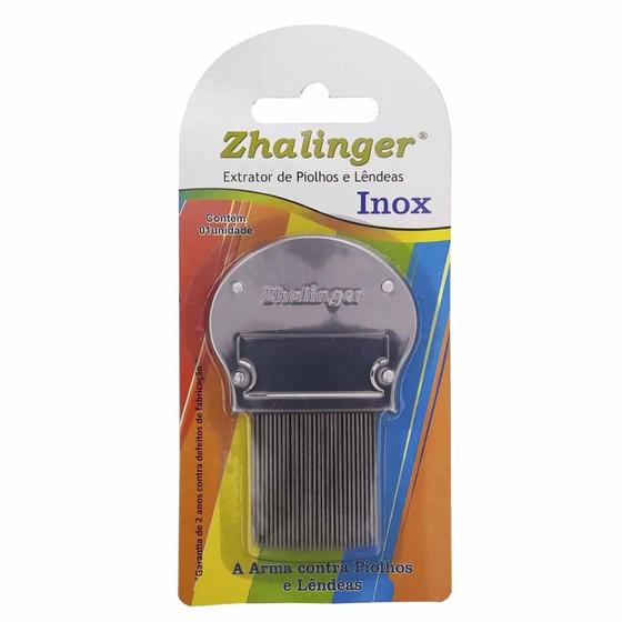 Imagem de Extrator de Piolhos e Lêndeas Aço Inox - Zhalinger