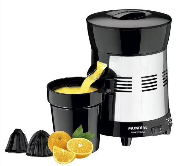 Extrator de sucos mondial, turbo 250w black premium, bivolt - e-10 é boa?