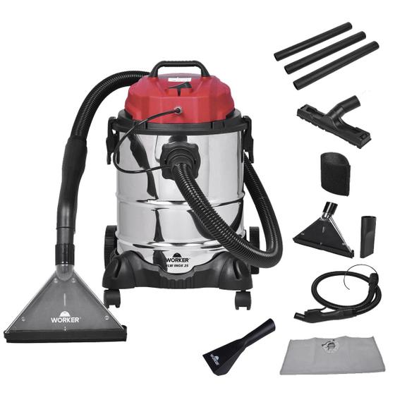Extratora De Carpetes Profissional 1400W Pro 25 Worker Menor preço em Extratora De Carpetes Profissional 1400W Pro 25 Worker