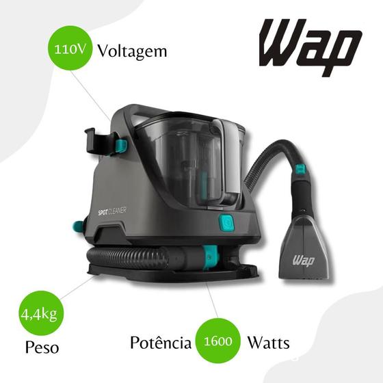 Extratora E Higienizadora Portátil Spot Cleaner WAP FW009214 Preto - 110V é boa?