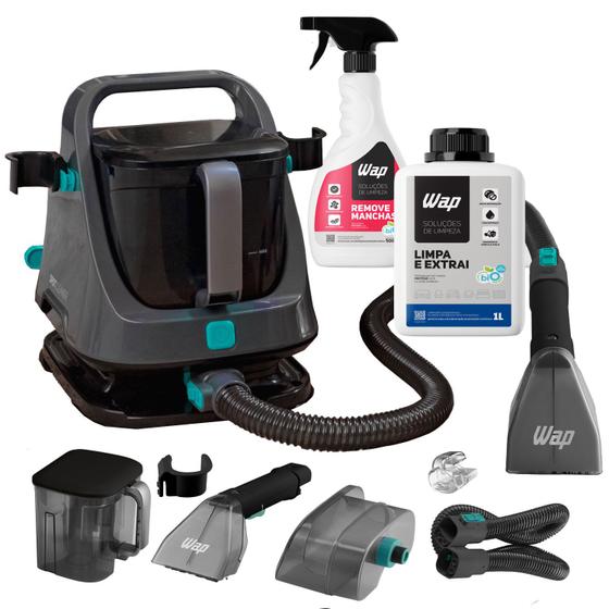 Extratora Spot Cleaner Limpador Sofás Carpet + Produtos Wap Menor preço em Extratora Spot Cleaner Limpador Sofás Carpet + Produtos Wap