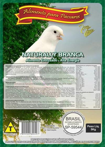 Imagem de Extrusada Naturally Branca - 5 Kgs