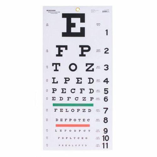 Imagem de Eye Chart 5 bolsas da McKesson (pacote com 2)