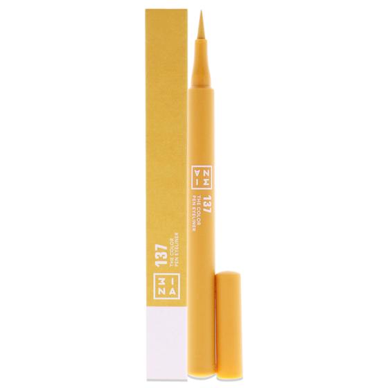 Imagem de Eyeliner 3INA The Color Pen 137 Yellow para mulheres