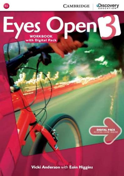 Imagem de Eyes open 3 wb  with online practice - 1st ed - CAMBRIDGE