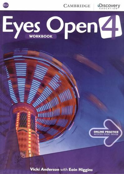 Imagem de Eyes open 4 wb with online practice - 1st ed - CAMBRIDGE UNIVERSITY