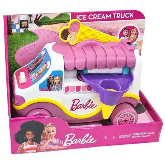 Imagem de F0154-4 barbie-caminhao de sorvete - FUN