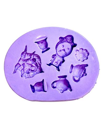 Imagem de F1428 molde de silicone bela confeitaria biscuit