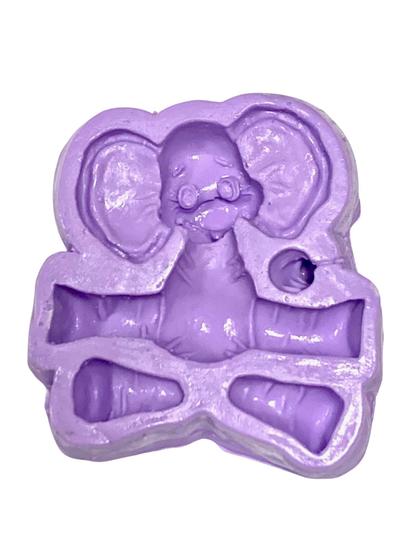 Imagem de F1583 molde de silicone elefante confeitaria biscuit